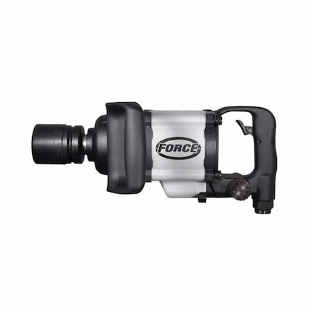 Force Impact Wrench, Pin Clutch, ToolKit Bare Tool, 1 Drive, 730 BPM, 1600 Ftlb, 4500 RPM, 82 C